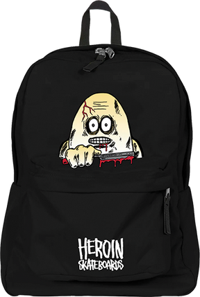 HEROIN RAZOR EGG BACKPACK BLK