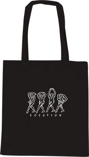 SOUR BODIES TOTE BAG BLACK
