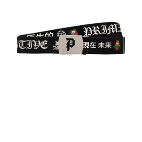 PRIMITIVE OUTSIDER WEB BELT BLACK