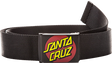 SANTA CRUZ CLASSIC DOT WEB BELT BLACK