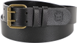 SPITFIRE BIGHEAD LEATHER BELT L/XL 47"BLK/ANTIQUE BRASS