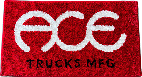 ACE TRUCKS RUG RED 27"x37.5"