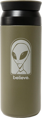 ALIEN WORKSHOP BELIEVE TUMBLER WATER BOTTLE KHAKI
