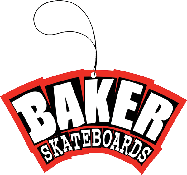 BAKER ARCH LOGO AIR FRESHENER BLACK