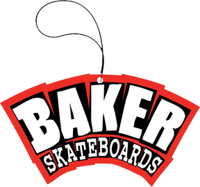 BAKER ARCH LOGO AIR FRESHENER BLACK