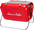 CHOCOLATE CHUNK FOLDING CHARCOAL GRILL RED