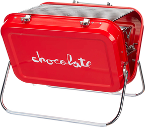 CHOCOLATE CHUNK FOLDING CHARCOAL GRILL RED