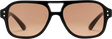 CHPO COCAS SUNGLASSES BLACK/LIGHT ORANGE