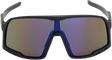 CHPO HENRIK SUNGLASSES BLACK/PURPLE MIRROR