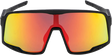 CHPO HENRIK SUNGLASSES BLACK/RED MIRROR