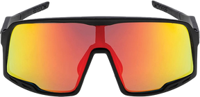 CHPO HENRIK SUNGLASSES BLACK/RED MIRROR