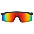 CHPO LELLE SUNGLASSES BLK/RED MIRROR