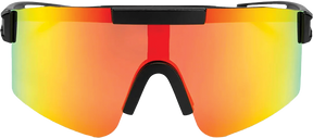 CHPO LUCA SUNGLASSES BLACK/RED MIRROR