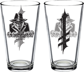 DEATHWISH DEALERS CHOICE PINT GLASS