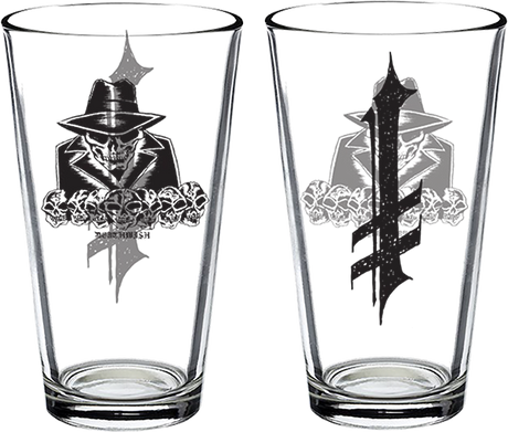 DEATHWISH DEALERS CHOICE PINT GLASS