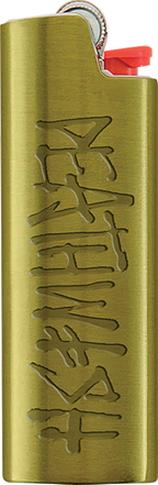 DEATHWISH STAY LIT LIGHTER HOLDER GOLD