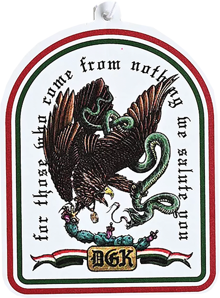 DGK GUERERRO AIR FRESHENER