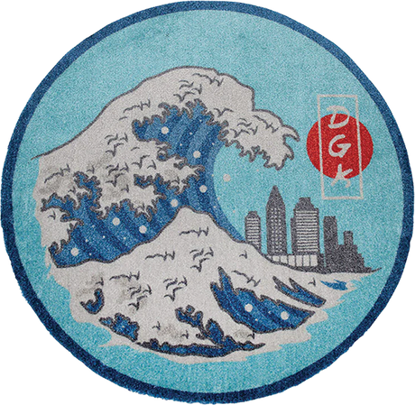 DGK BREAKER RUG 24X35� BLUE