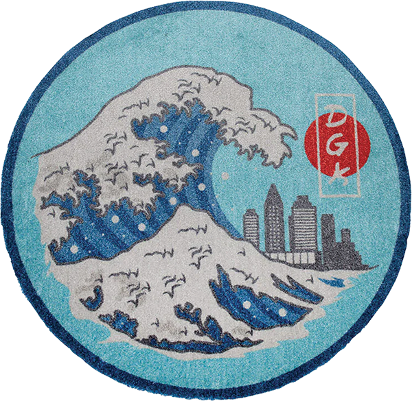 DGK BREAKER RUG 24X35� BLUE