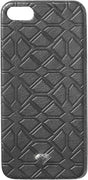 DIAMOND SPLIT LEATHER IPHONE5 CASE BLACK