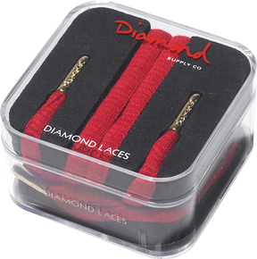 DIAMOND SHOE LACE RED