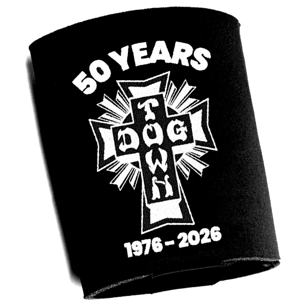 DOGTOWN 50 YEARS KOOZIE BLACK