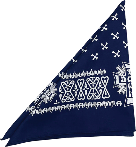 DOGTOWN CROSS BANDANA BLUE