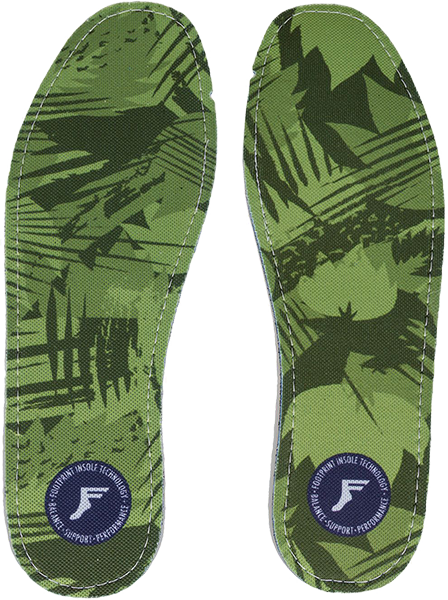FOOTPRINT KINGFOAM LOW PROFILE GRN CAMO 4-4.5