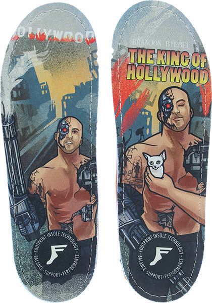FOOTPRINT ORTHOTIC BIEBEL KING HOLLYWOOD 7-7.5