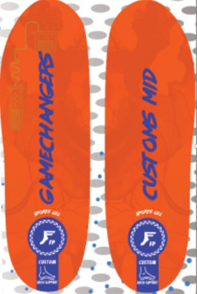 FOOTPRINT GC ELITE SPORTS FOOTPRINT MID 5-7MM ORG 11-11.5