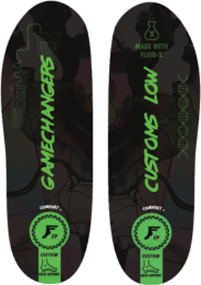 FOOTPRINT GAMECHANGERS ELITE LOW BLK CAMO/GRN 9-9.5