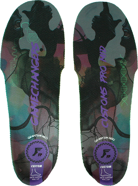 FOOTPRINT GAMECHANGERS PRO MID BLK CAMO/PURPLE 11/11.5