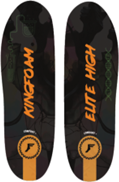 FOOTPRINT KF ELITE FOOTPRINT HIGH S 5-10MM BLK CAMO/ORG 4-7.5