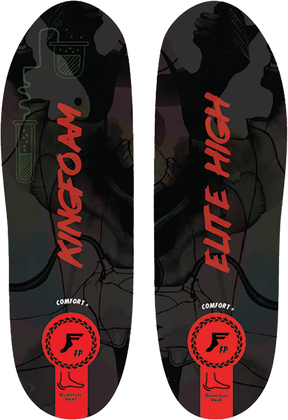FOOTPRINT KF ELITE SPORT QUANTUM HEEL HI RED L (9-14)