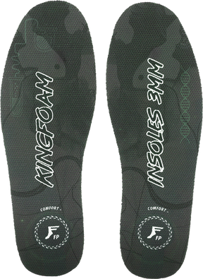 FOOTPRINT KING FOAM FLAT LO BLK CAMO/WHT S (4-7.5)