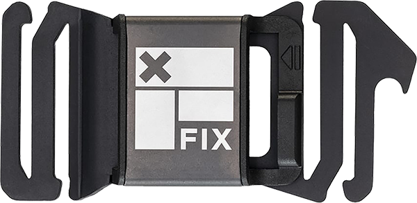 FIX STRAP ON TOOL HOLSTER WIDE BLACK