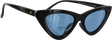 GLASSY BILLIE BLK/BLUE SUNGLASSES POLARIZED