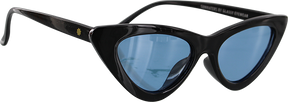 GLASSY BILLIE BLK/BLUE SUNGLASSES POLARIZED