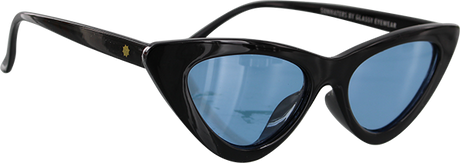 GLASSY BILLIE BLK/BLUE SUNGLASSES POLARIZED
