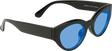 GLASSY MOORE BLK ICE SUNGLASSES