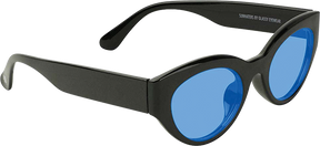 GLASSY MOORE BLK ICE SUNGLASSES