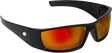 GLASSY PEET BLACK RED MIRROR