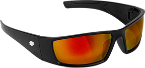 GLASSY PEET BLACK RED MIRROR