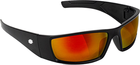 GLASSY PEET BLACK RED MIRROR