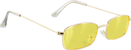 GLASSY RAE GOLD/YEL SUNGLASSES POLARIZED