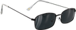 GLASSY RAE BLACK SUNGLASSES POLARIZED
