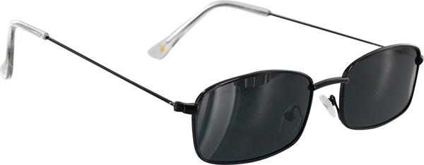GLASSY RAE BLACK SUNGLASSES POLARIZED