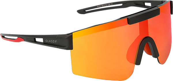GLASSY SALT BLACK RED