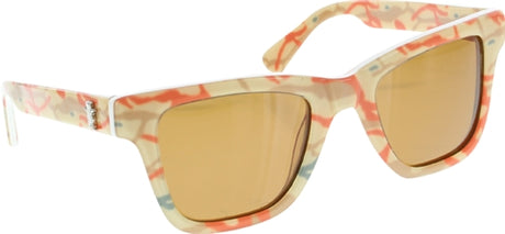 GRIZZLY BRANCH CAMO SUNGLASSES TAN/ORG