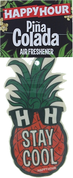 HAPPY HOUR AIR FRESHENER MR PINEAPPLE